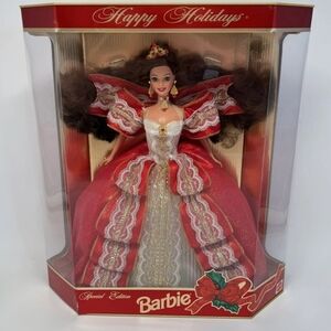 1997 Happy Holidays Special Edition Barbie Doll. Collectible NRFB